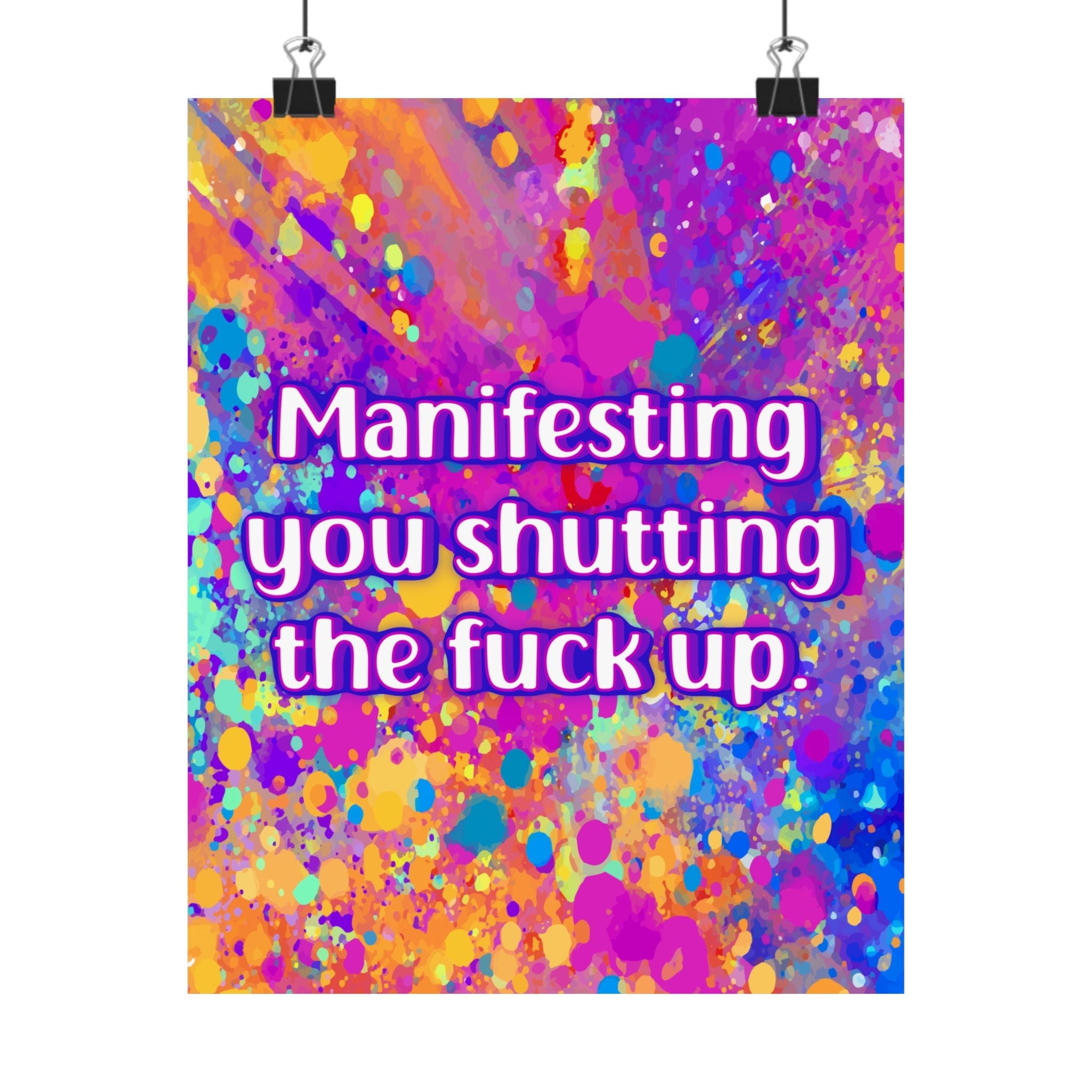 Bespattered Facade "Manifestation Works" Giclée Archival Matte Paper Prints