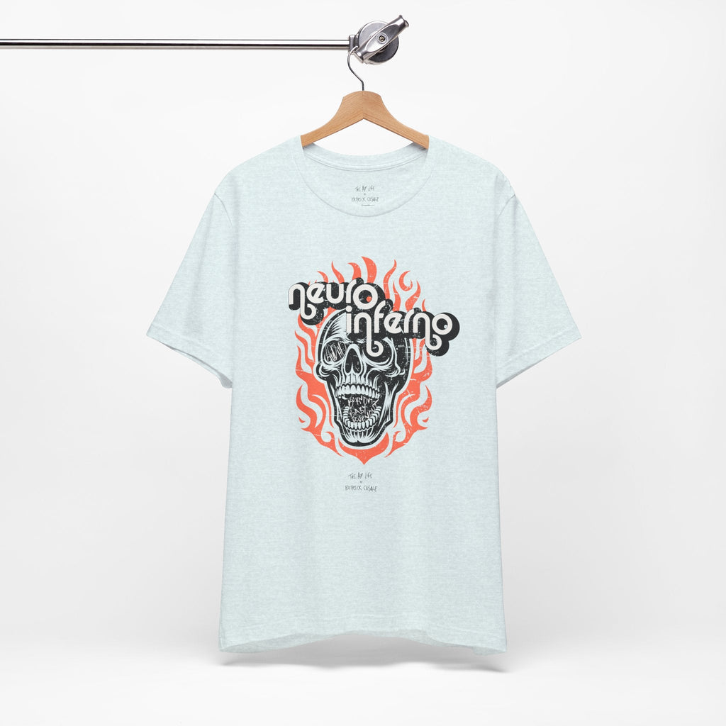Neuro Inferno - AuDHD Burnout - Patrick Casale - Adult Unisex Jersey Tee (Ships Internationally)