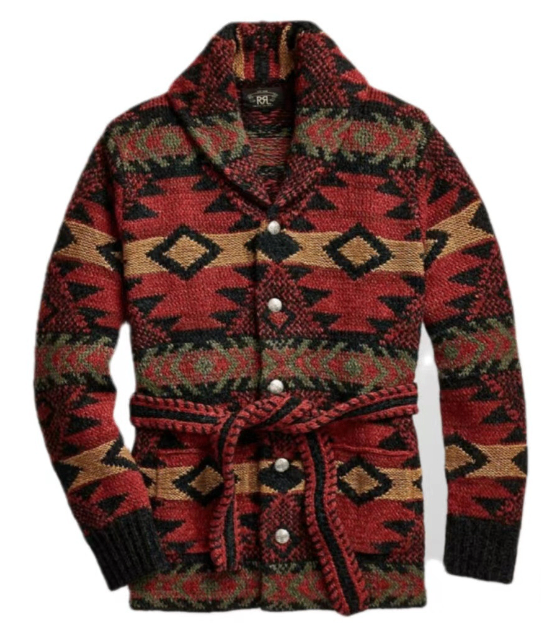 Mid-Length Thick Sweater Coat for Autumn and Winter