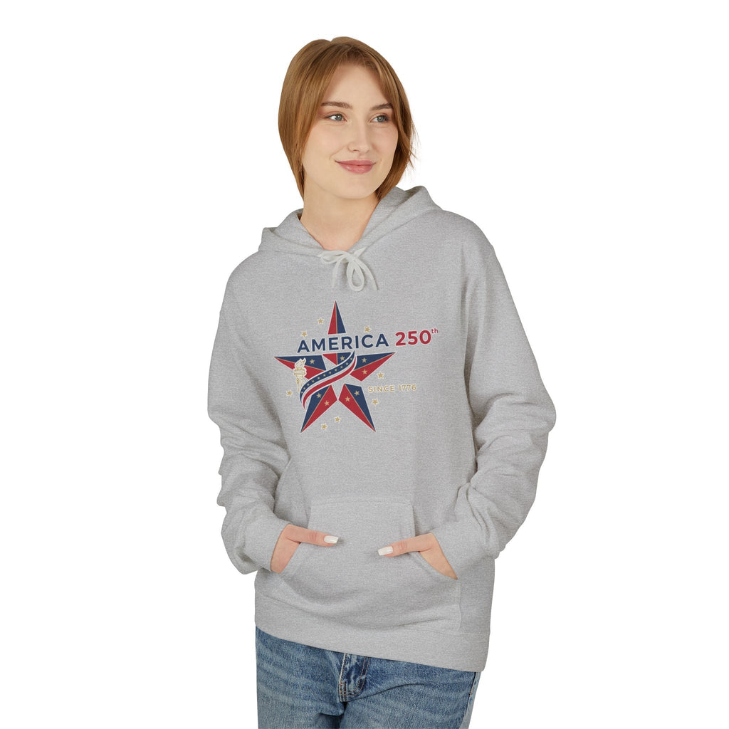 America Star 250 – USA Flag Patriotic Celebration Pullover
