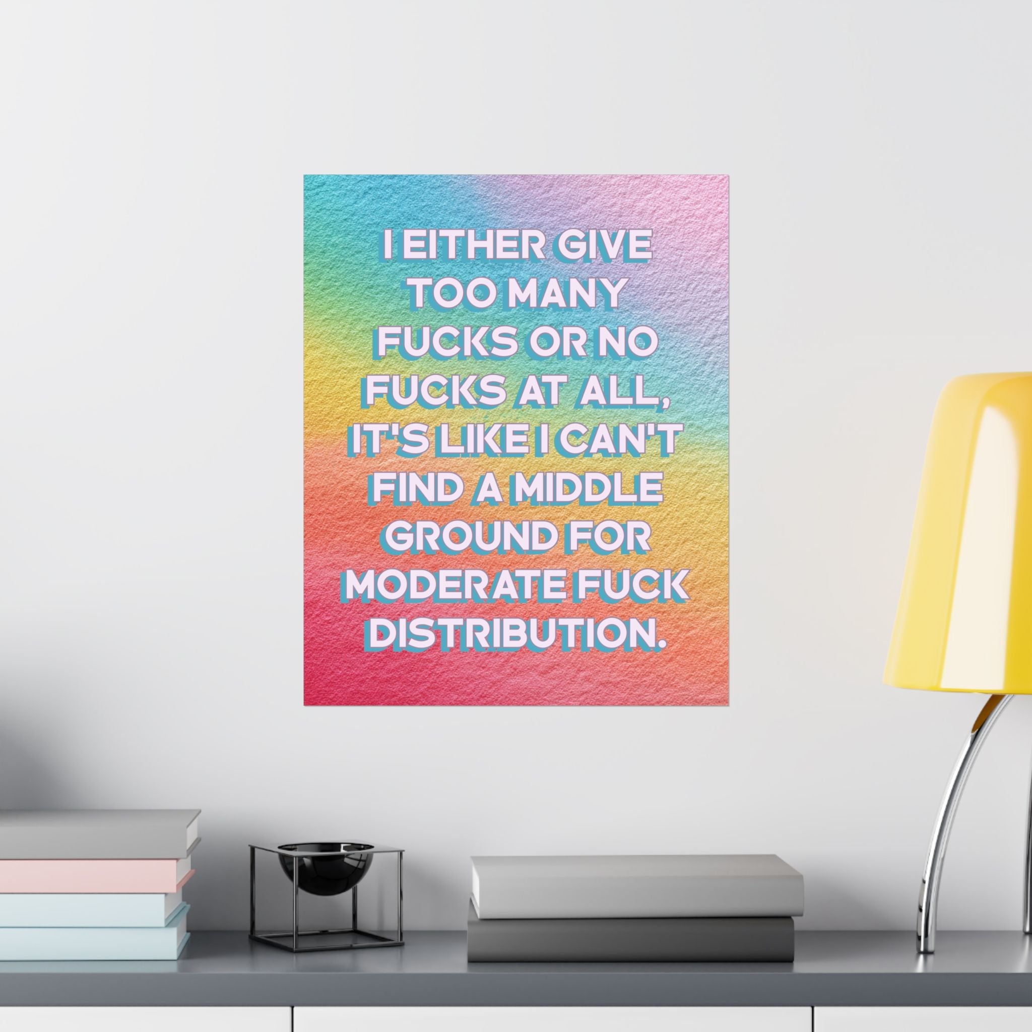 Bespattered Facade "Too Many F*cks" Giclée Archival Matte Paper Prints