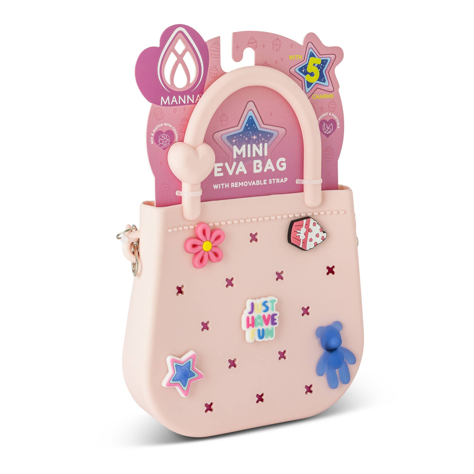 Mini Round EVA Charm Crossbody Bag |