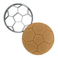 Moose Goods Soccer Ball Cookie Cutter 3" Inch Sports Cookie Cutters Shapes & Stamp Soccer Cookie Cutter for DIY Baking Supplies (3 Inch)