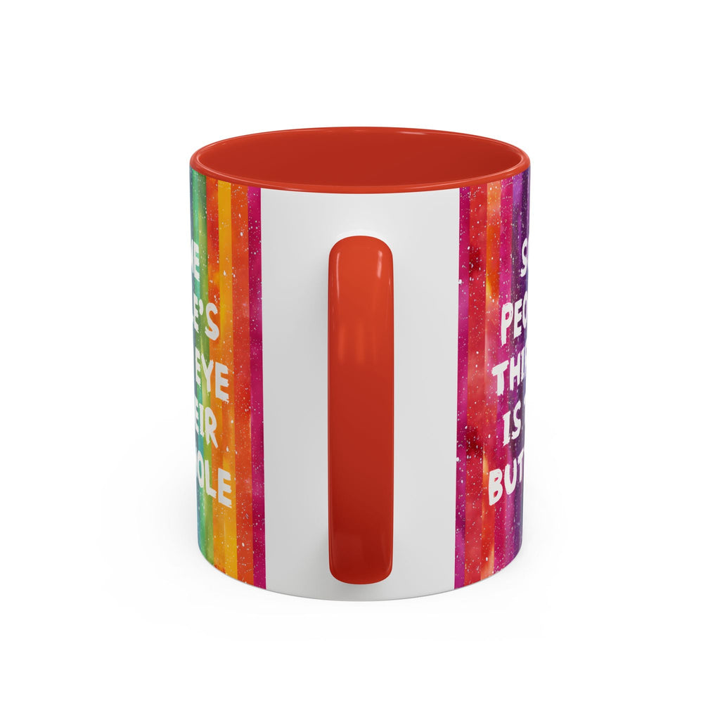 Bespattered Facade All-Seeing Butthole Rainbow Mug | Eight Colors | 11oz or 15oz