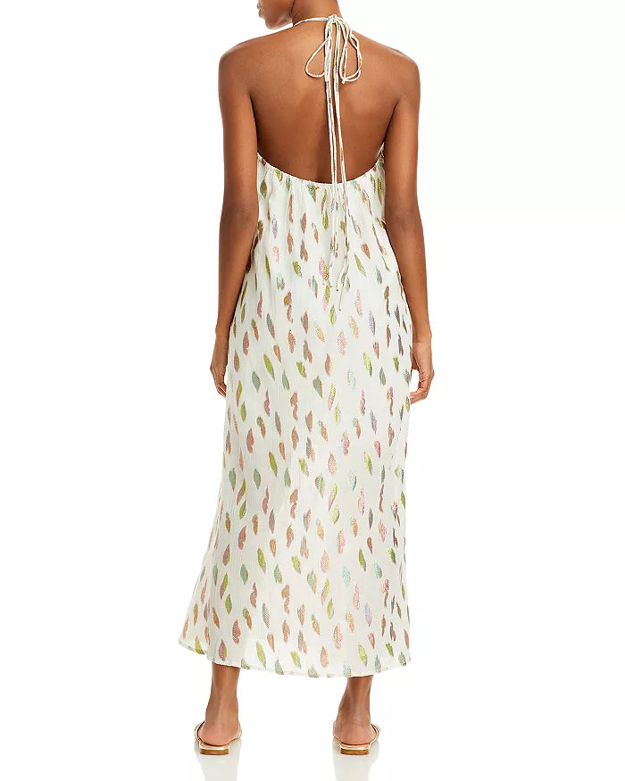 PQ Swim Womens Chantel Printed Cover Up Maxi Dress, XS