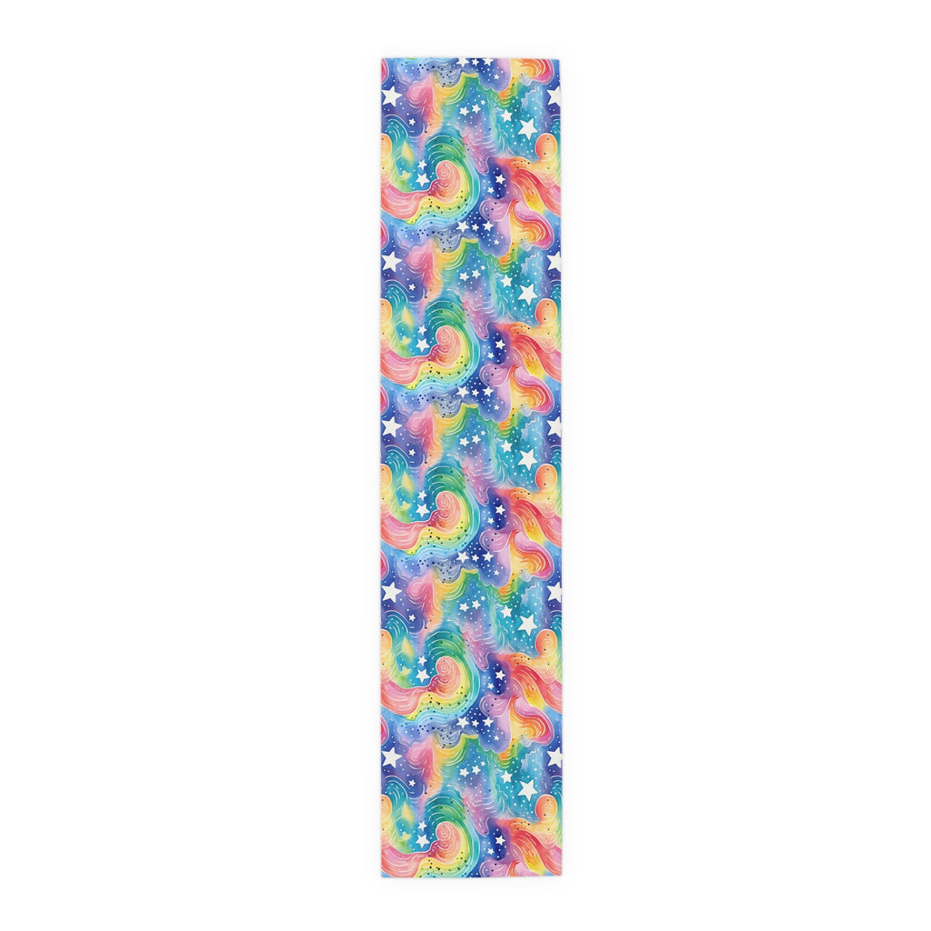 Bespattered Facade Rainbow Skies Table Runner (2 sizes)