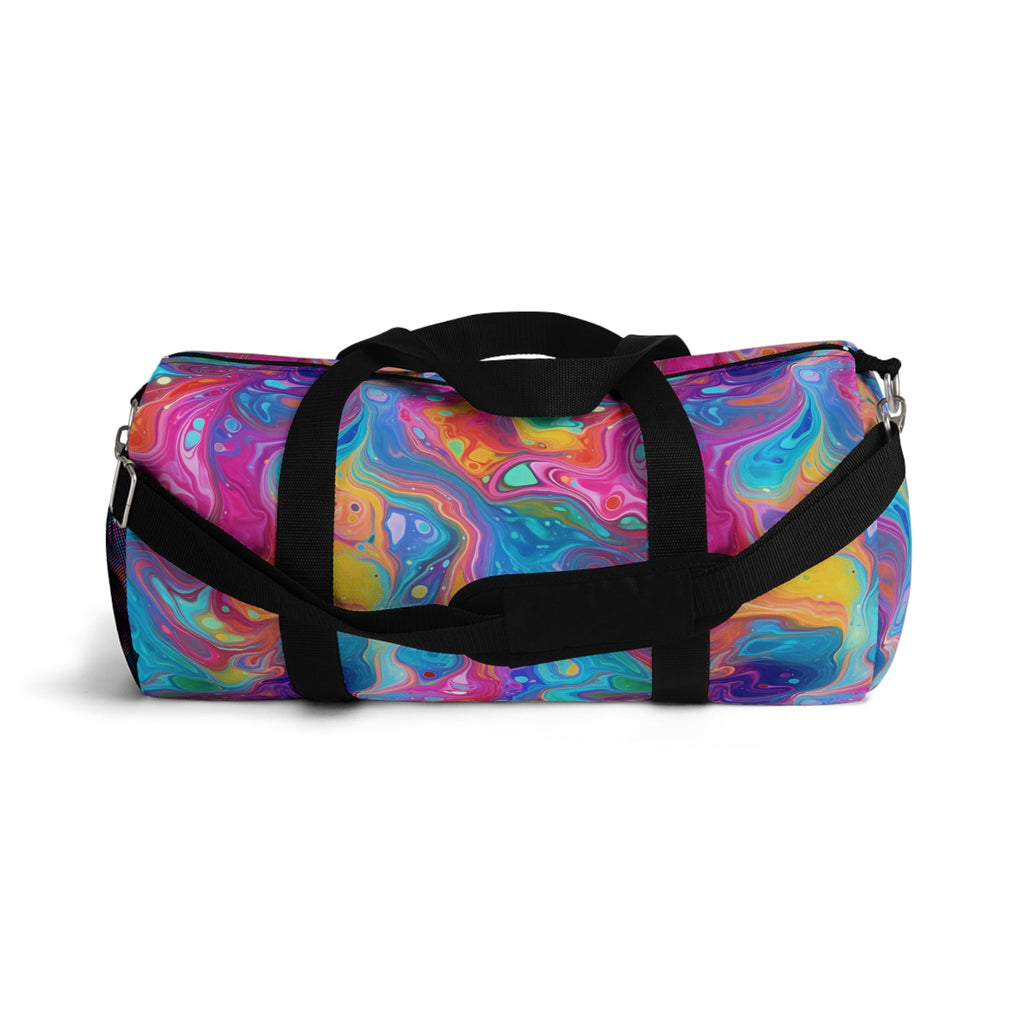 Bespattered Facade Rainbow Flow Duffel Bag | 2 Sizes