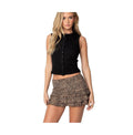 Edikted Basel Button up Tank Top, Large