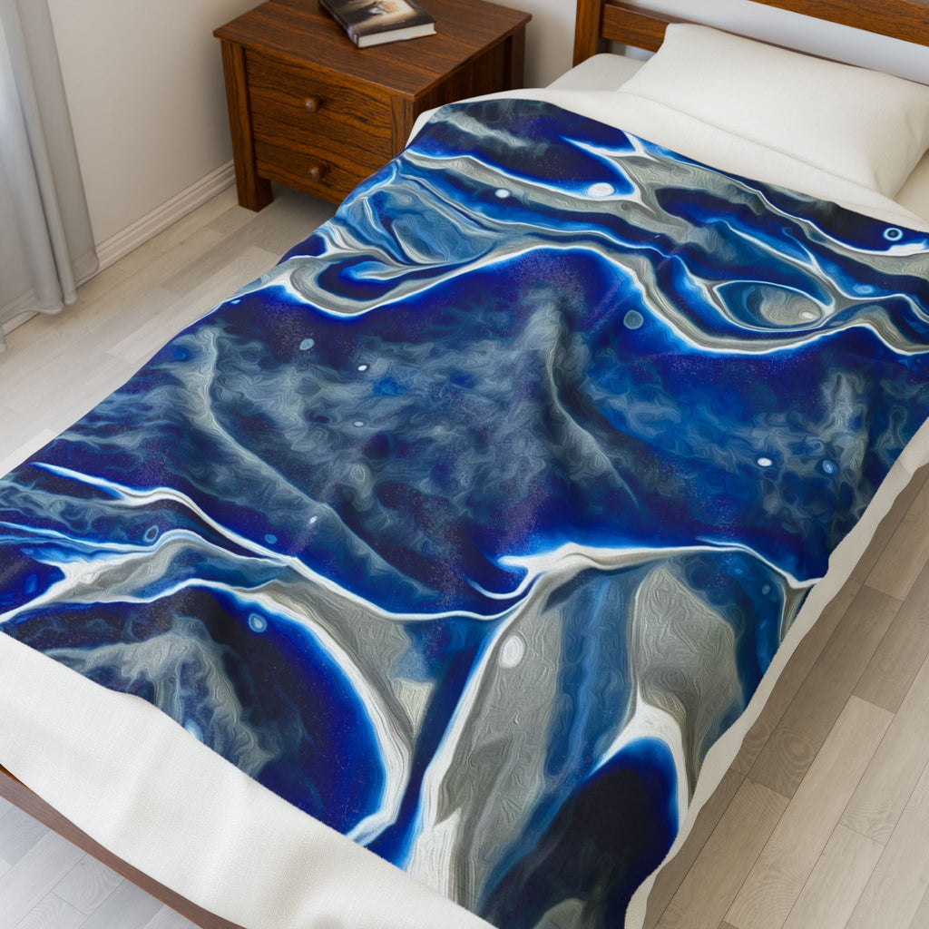 Bespattered Facade Starry Night Velveteen Plush Blanket | 3 Sizes
