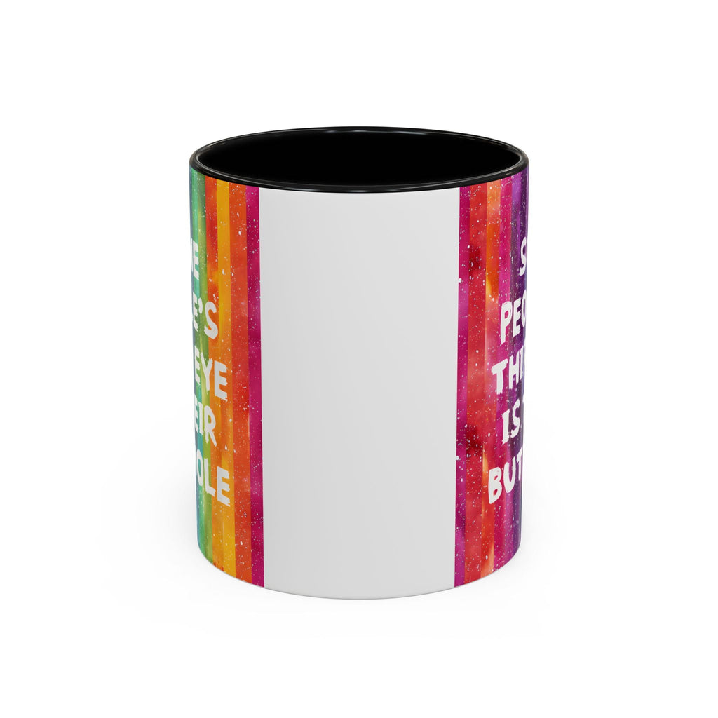 Bespattered Facade All-Seeing Butthole Rainbow Mug | Eight Colors | 11oz or 15oz