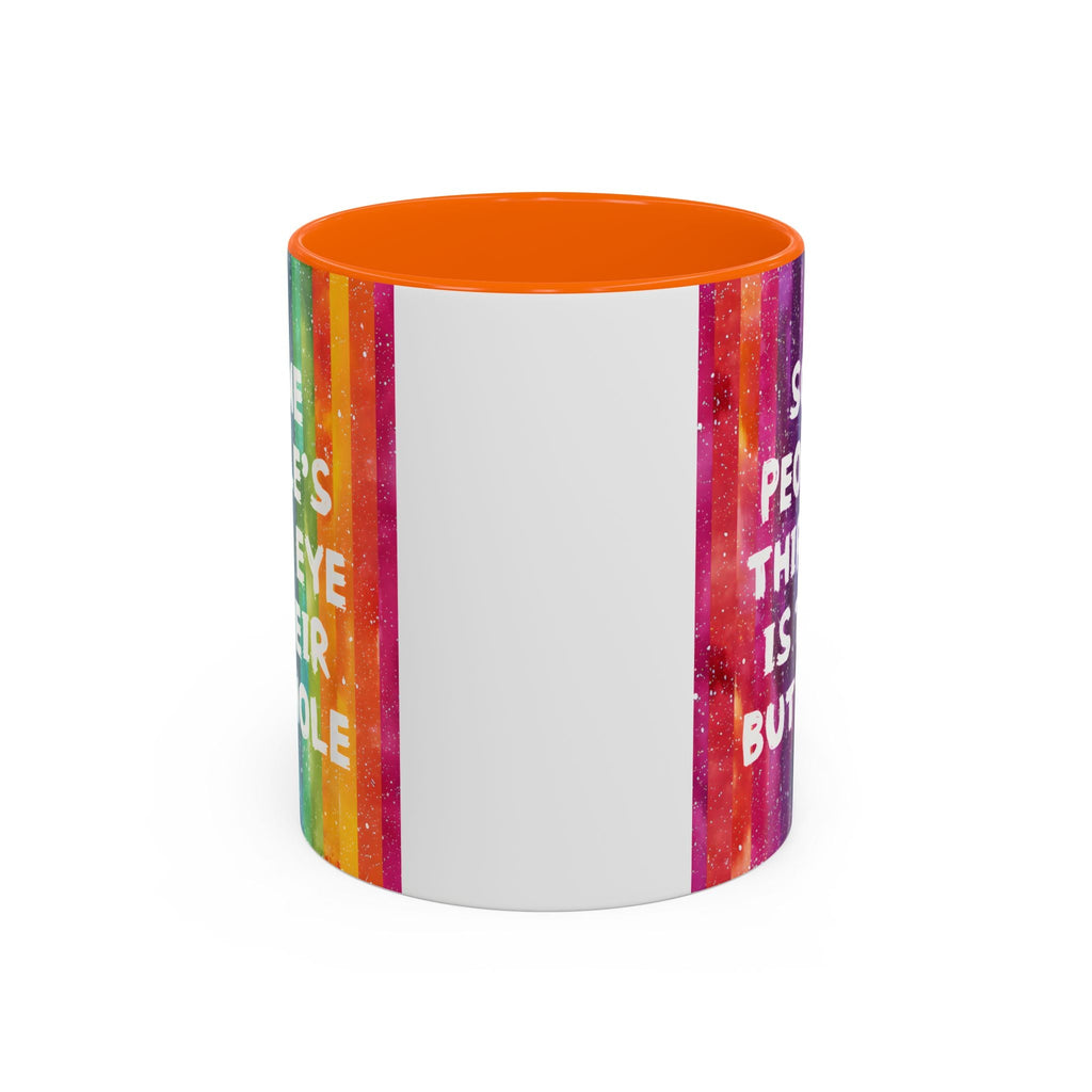 Bespattered Facade All-Seeing Butthole Rainbow Mug | Eight Colors | 11oz or 15oz