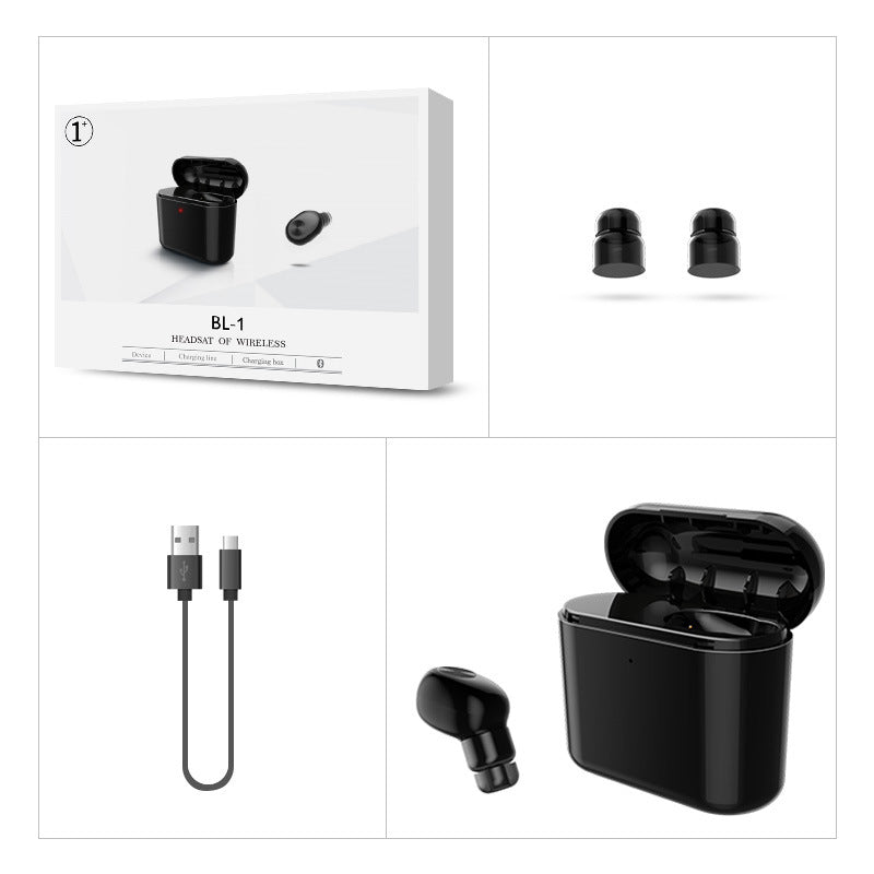 BL1 Wireless Mini Bluetooth Earbuds with Charging Case