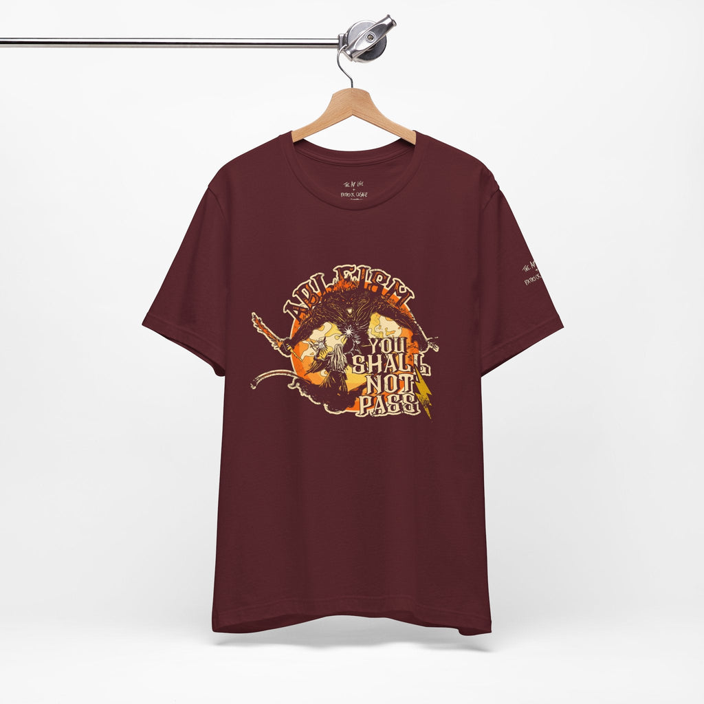 Ableism - You Shall Not Pass - LOTR Style - Unisex Jersey Short Sleeve Tee (Ships Internationally)