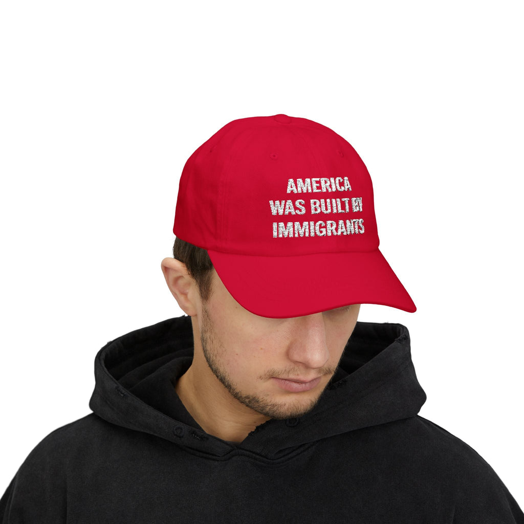 The Anti-MAGA Embroidered Hat Collection: America Was Built By Immigrants | 10 Colors