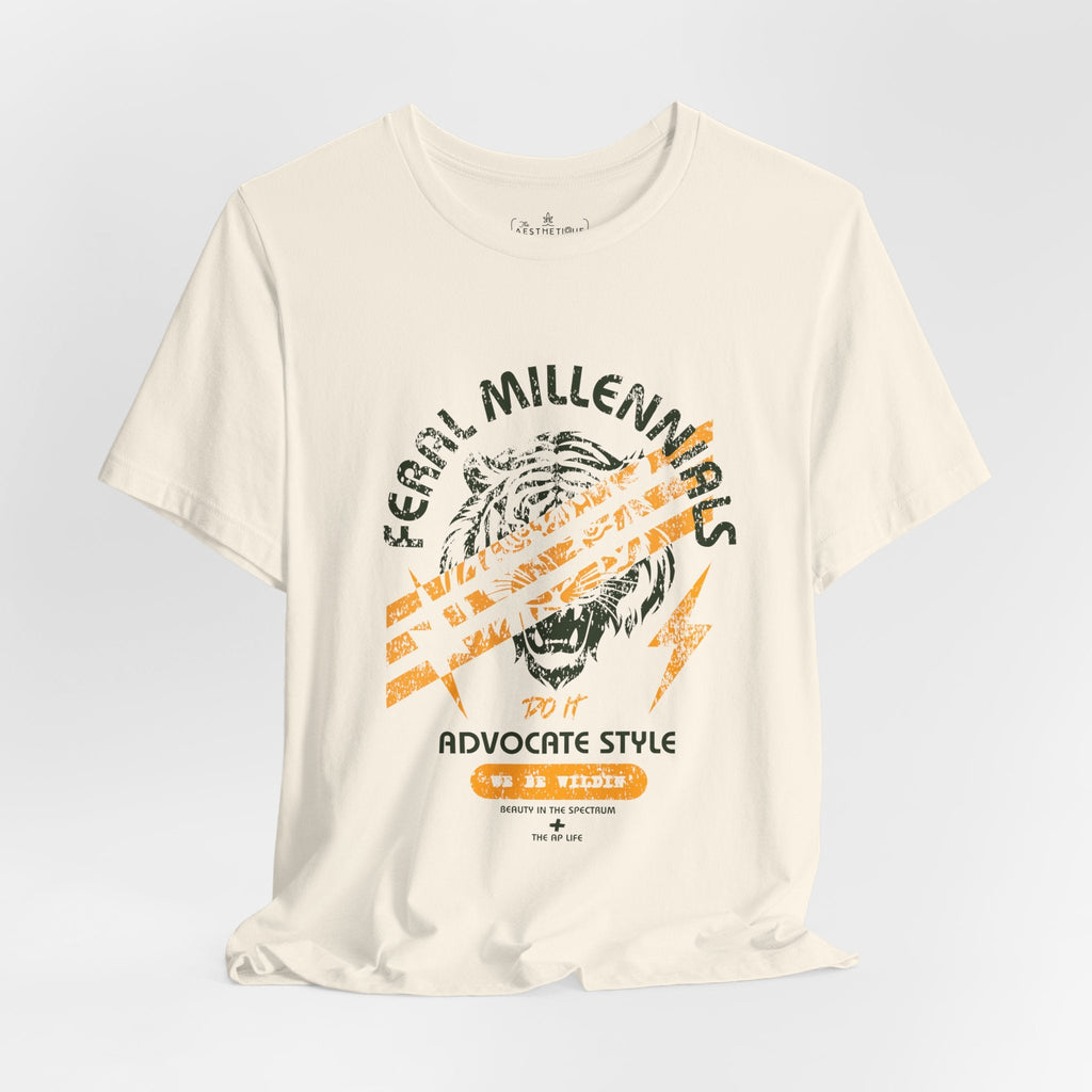 Feral Millennials Do It Advocate Style (We Be Wildin') - Adult Unisex Jersey Tee