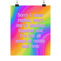 Bespattered Facade "Sorry I Never Replied" Giclée Archival Matte Paper Prints