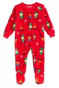 Matching Family Pajamas Infants Elf Footed Pajamas, Size 12Months