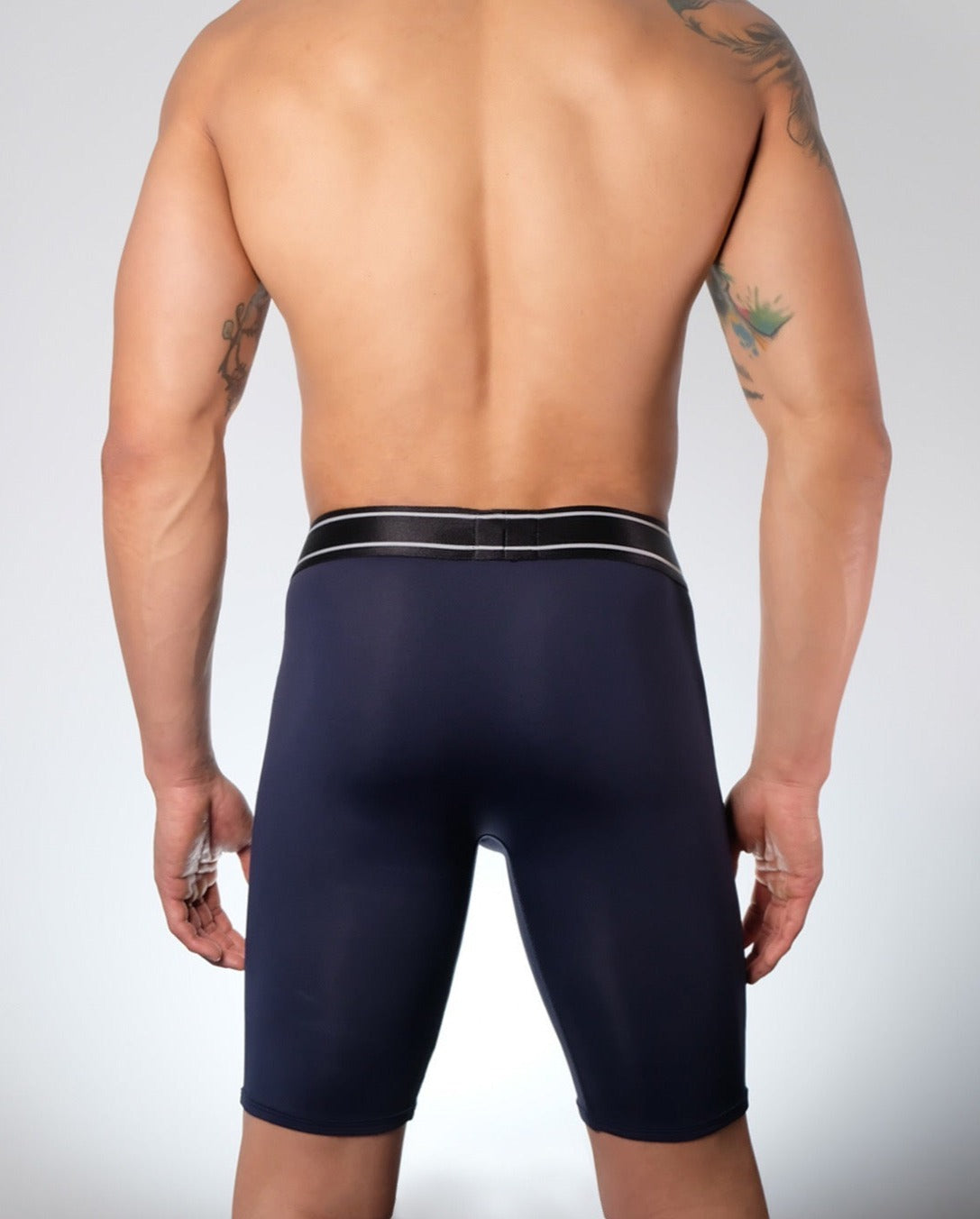 Boxer Brief - Navy/Grey