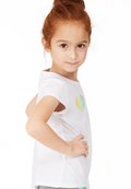 Ideology Girls Heart Tie-Front T-Shirt, Size 4T