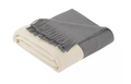 Ink? Stockholm Color Block Faux Cashmere Ultra Soft Cozy with Fringe Tassels