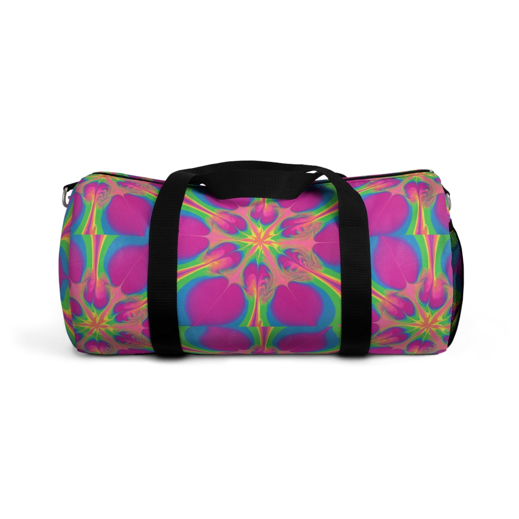 Bespattered Facade Flower Power Duffel Bag | 2 Sizes