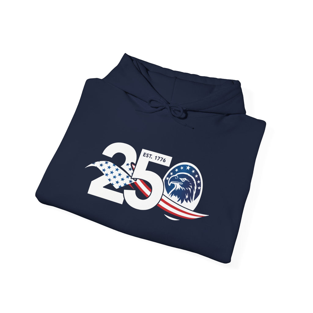 Flag in 250– Happy Birthday USA Patriotic Pullover