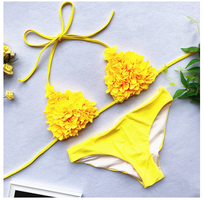 New Floral Triangle Bikini for Women