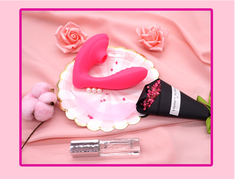 Suction Vibrating Egg and Massage Wand for Women