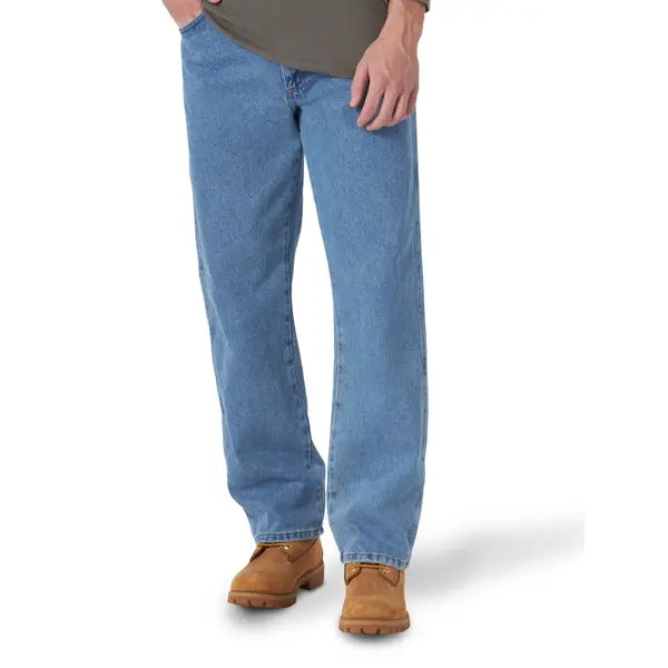 Rustler Mens Regular Fit Straight Leg Jeans, 30x32