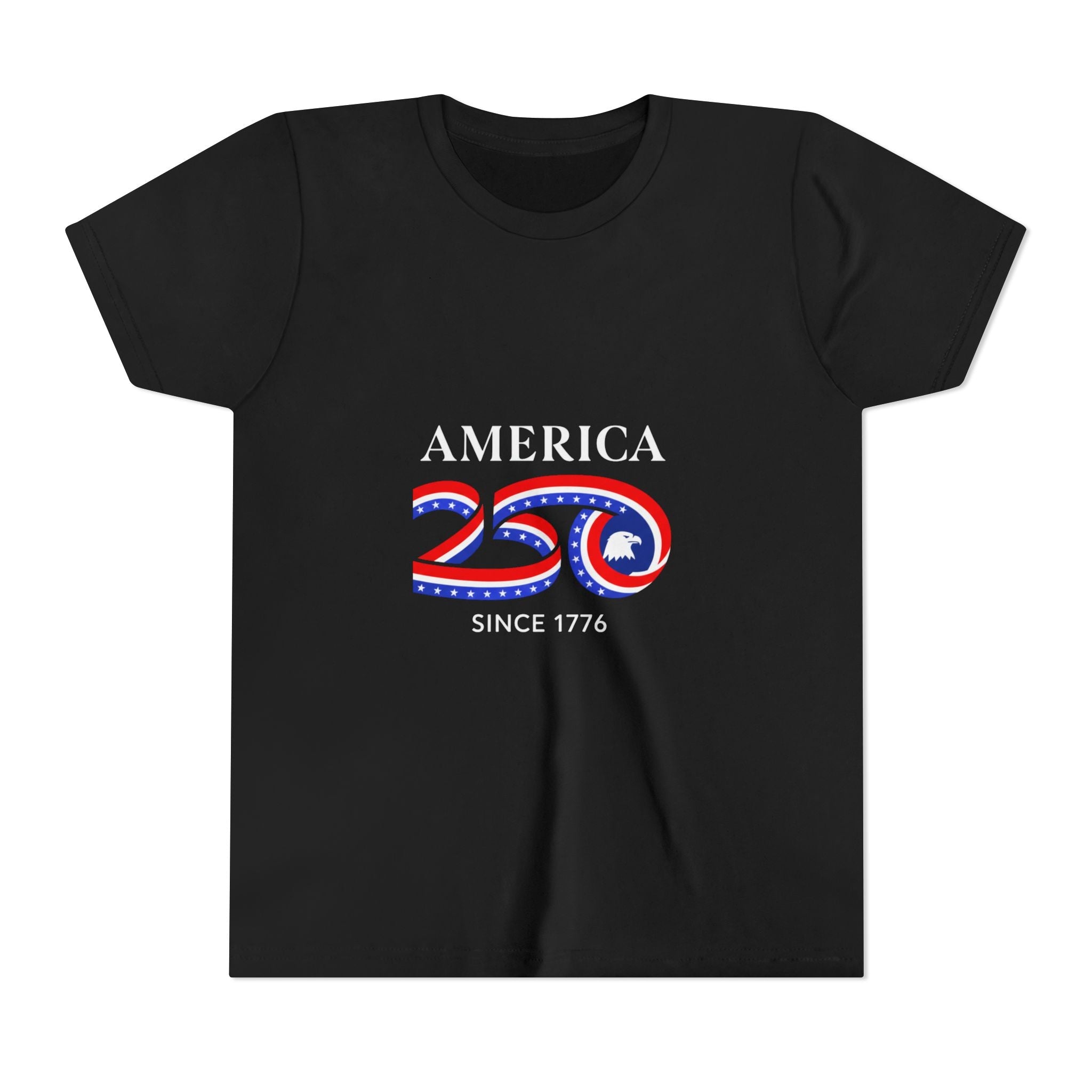 Youth Tee - "America 250 Since 1776" Patriotic 250th Anniversary Kids T-Shirt