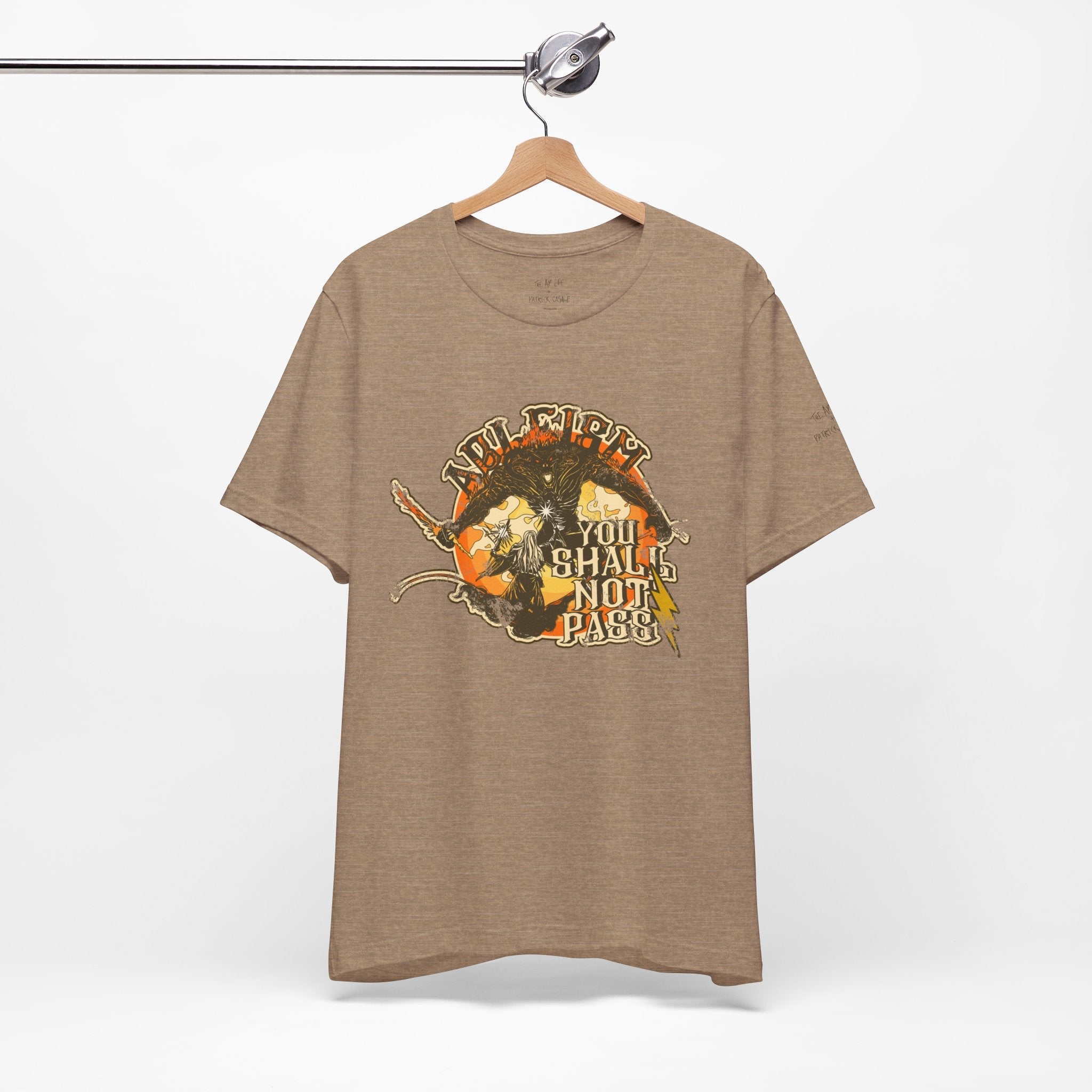 Ableism - You Shall Not Pass - LOTR - Unisex Jersey Short Sleeve Tee