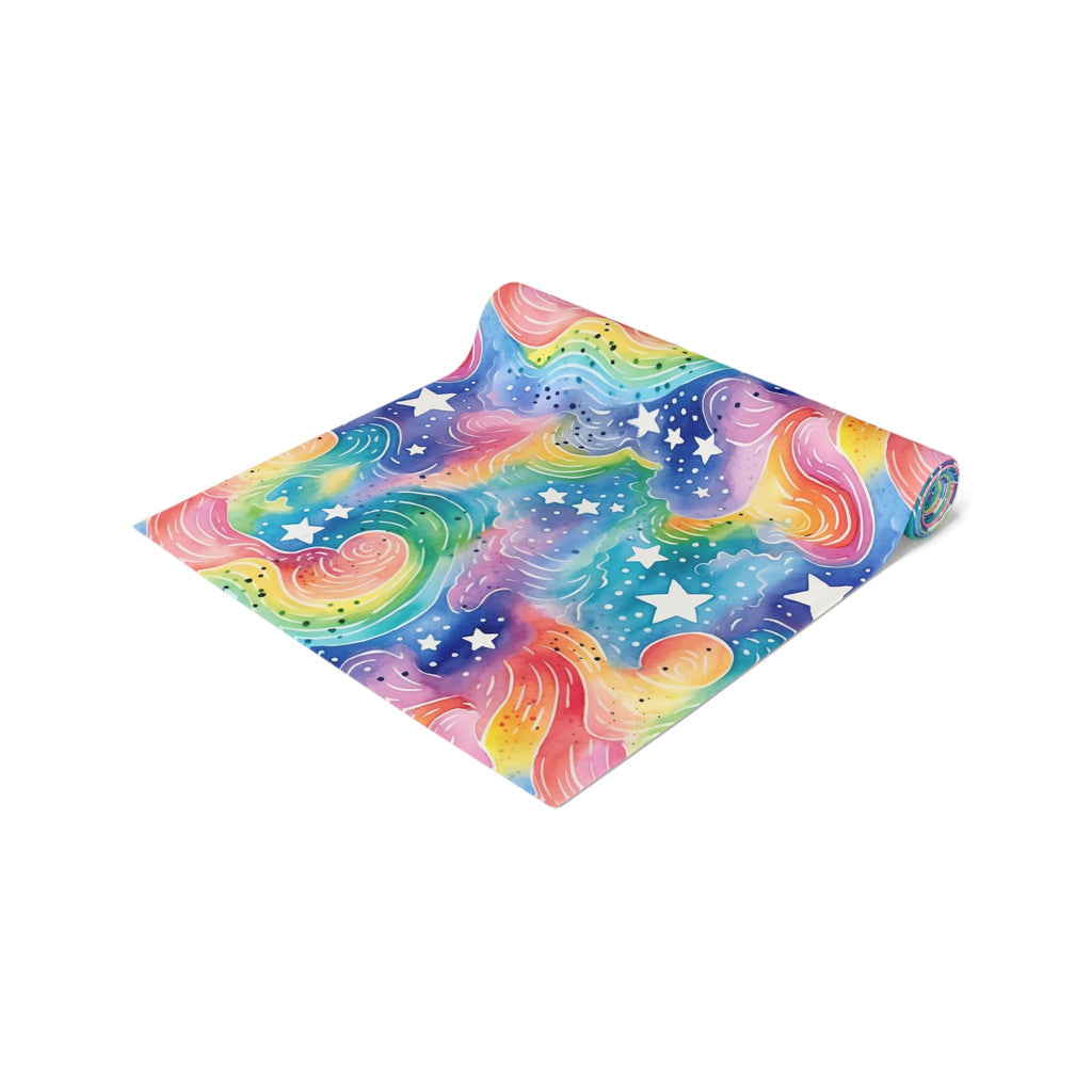 Bespattered Facade Rainbow Skies Table Runner (2 sizes)