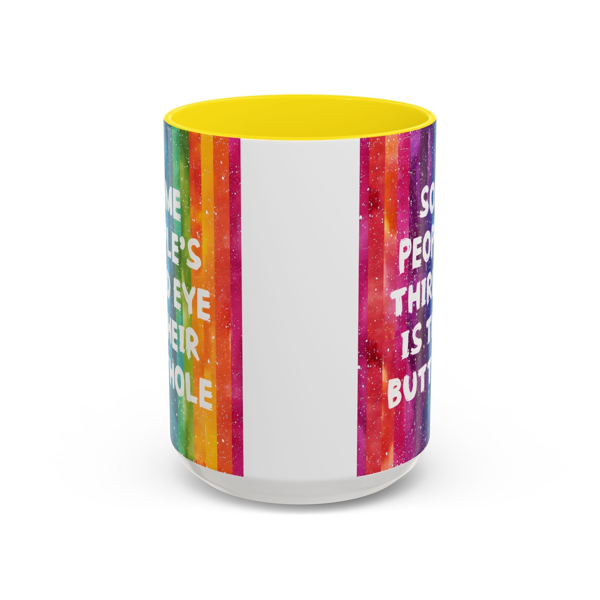 Bespattered Facade All-Seeing Butthole Rainbow Mug | Eight Colors | 11oz or 15oz