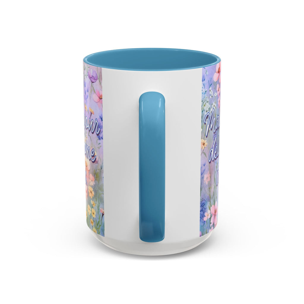 Bespattered Facade May All Your Delulu Come Trululu Pastel Floral Mug | Four Colors | 11oz or 15oz