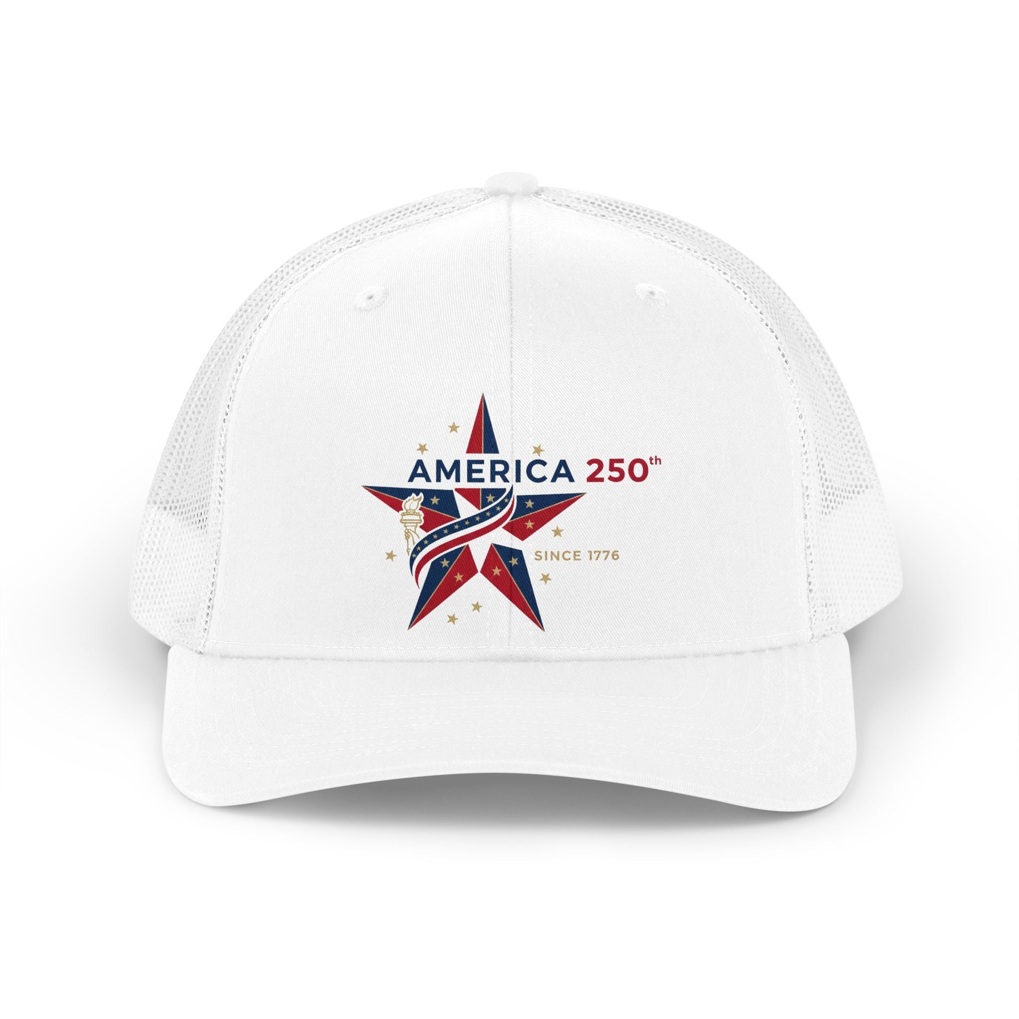America 250 Star - Happy Birthday USA Trucker Hat