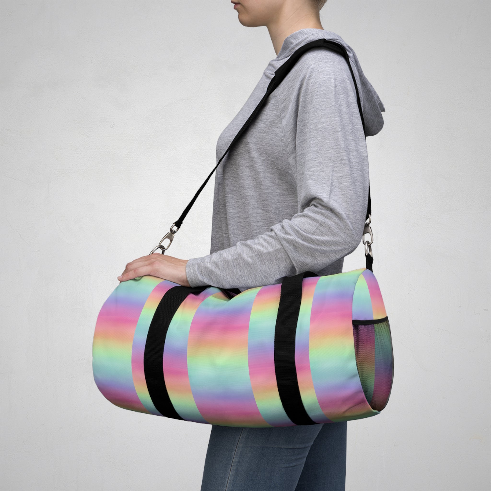 Bespattered Facade Prismatic Duffel Bag | 2 Sizes