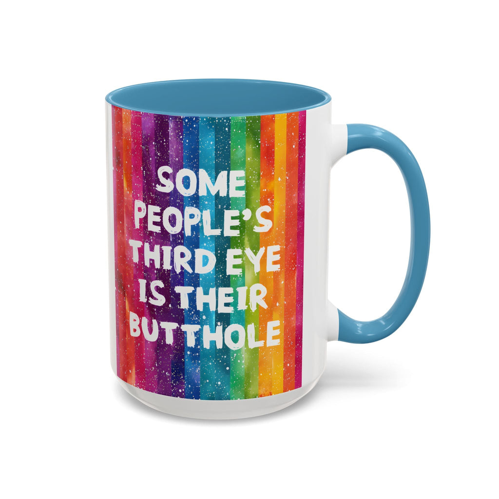 Bespattered Facade All-Seeing Butthole Rainbow Mug | Eight Colors | 11oz or 15oz