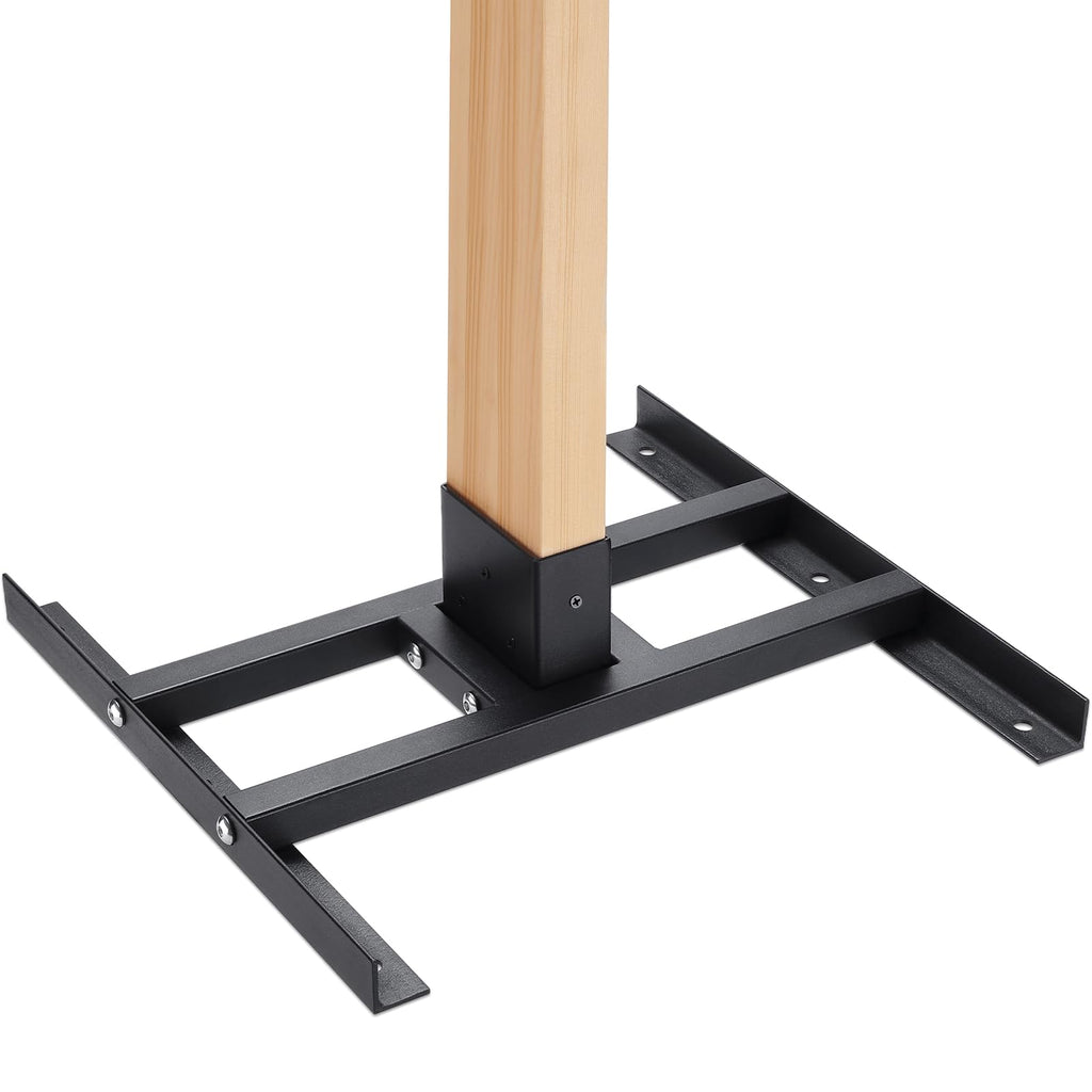 TOBWOLF 2x4 Target Stand Base Shooting Target Stand for AR500 Steel Shooting Targets Target Stands for Shooting Range with Double T-Shaped Base Easy to Carry Target Holder Stand for Outdoor