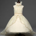 New Princess Dress for Girls - Wedding Gown with Train