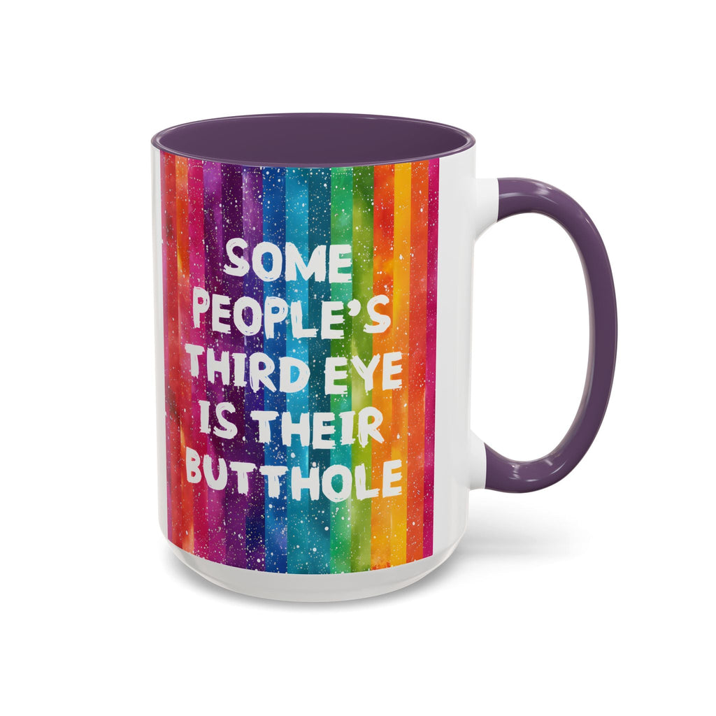 Bespattered Facade All-Seeing Butthole Rainbow Mug | Eight Colors | 11oz or 15oz