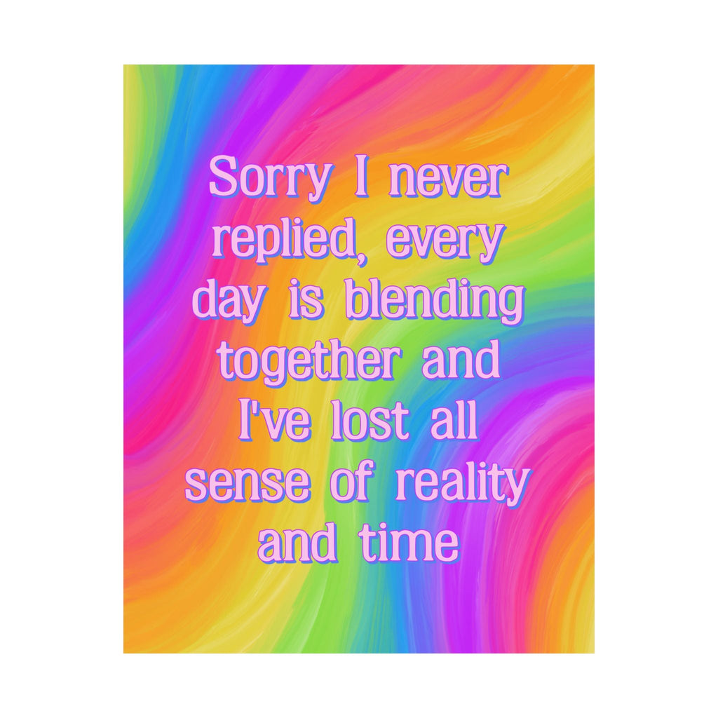 Bespattered Facade "Sorry I Never Replied" Giclée Archival Matte Paper Prints