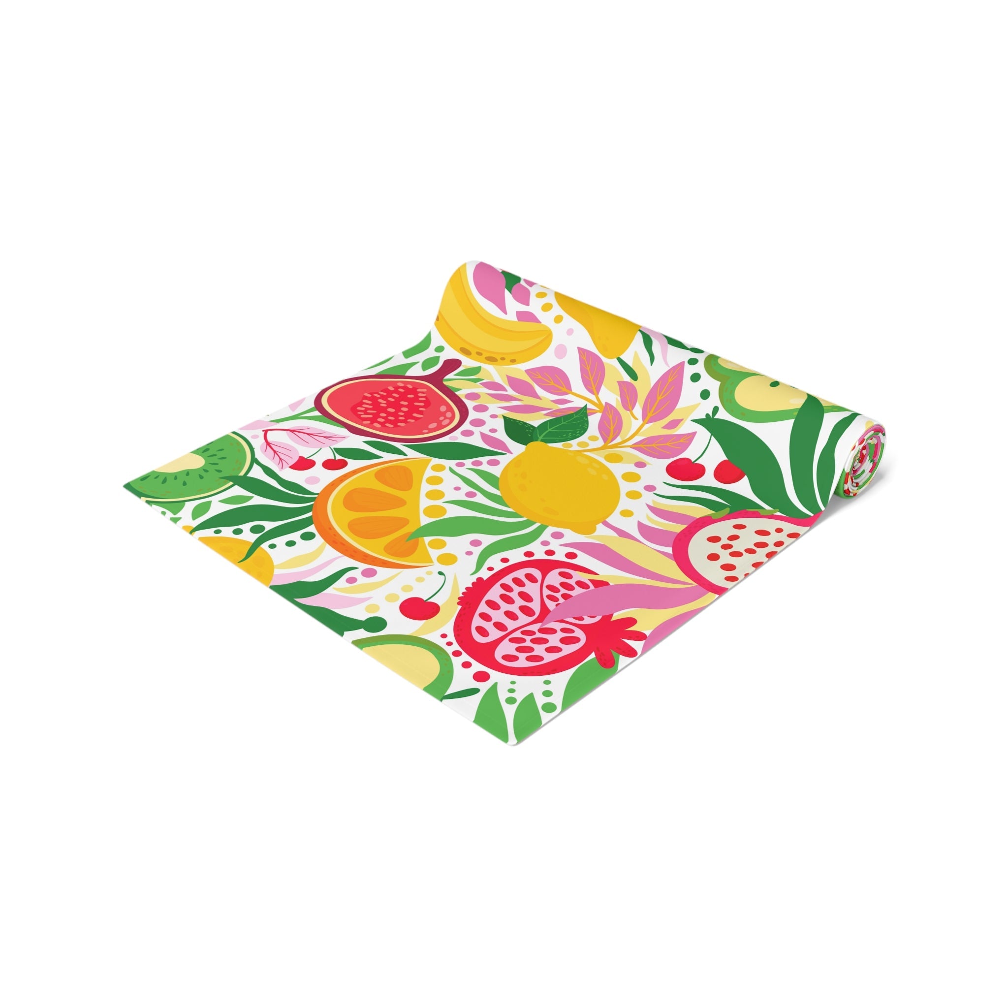 Bespattered Facade Colorful Fruits Table Runner (2 sizes)