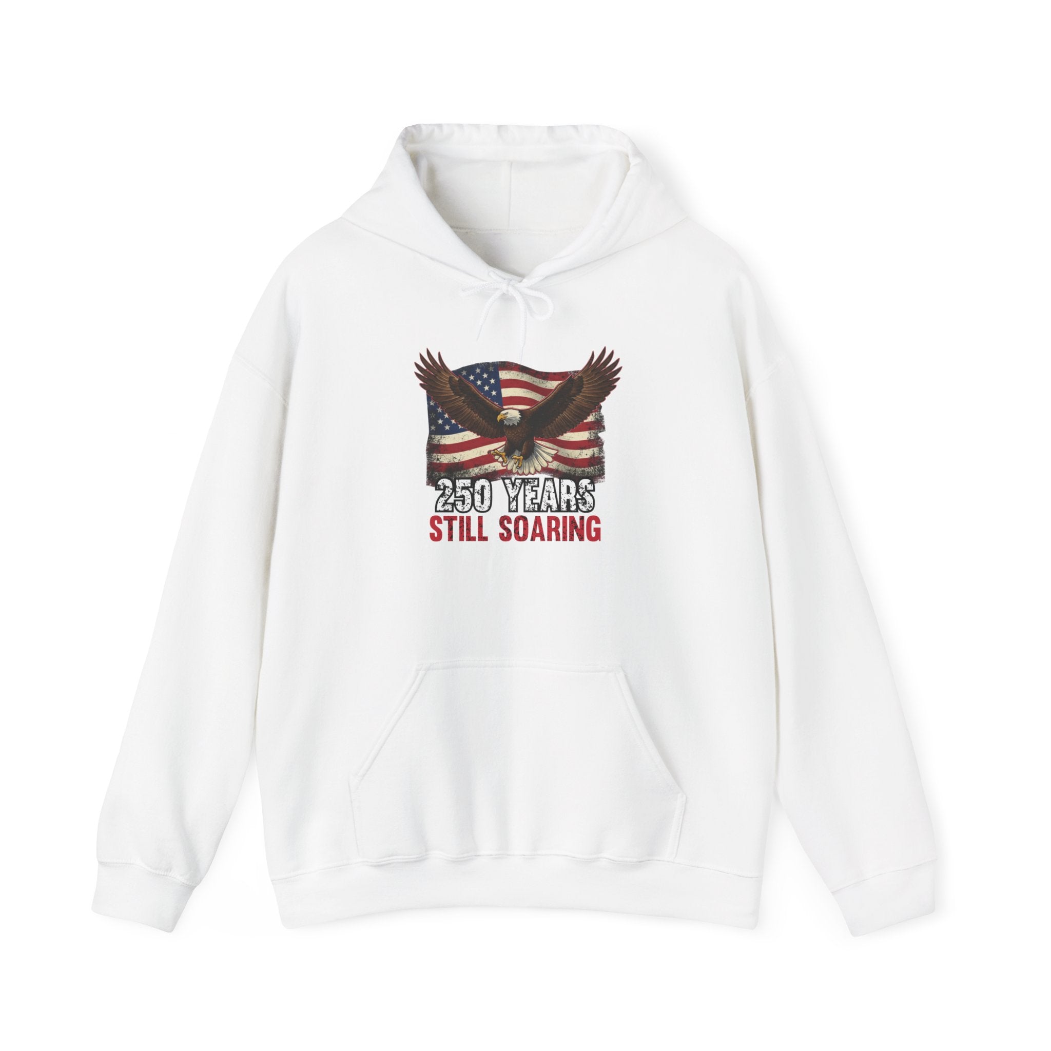 America 250 – Still Soaring Patriotic Eagle Hoodie