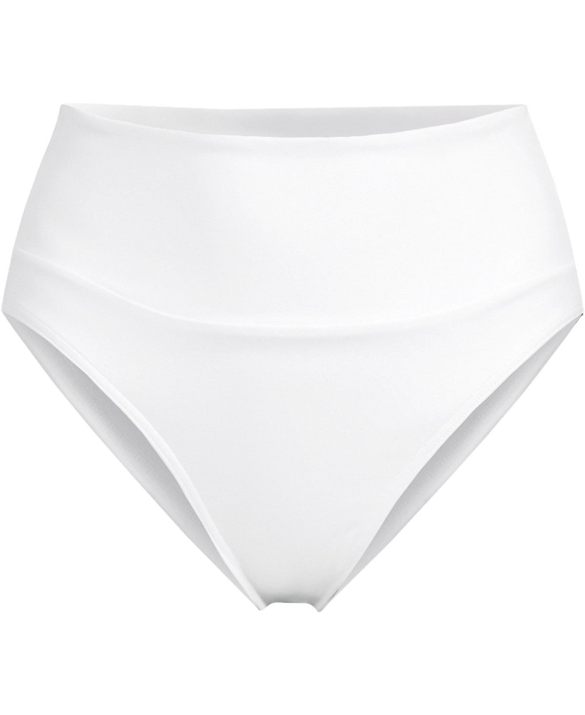 Lands End Retro Tummy Slimmer High-Waist Bikini Bottoms