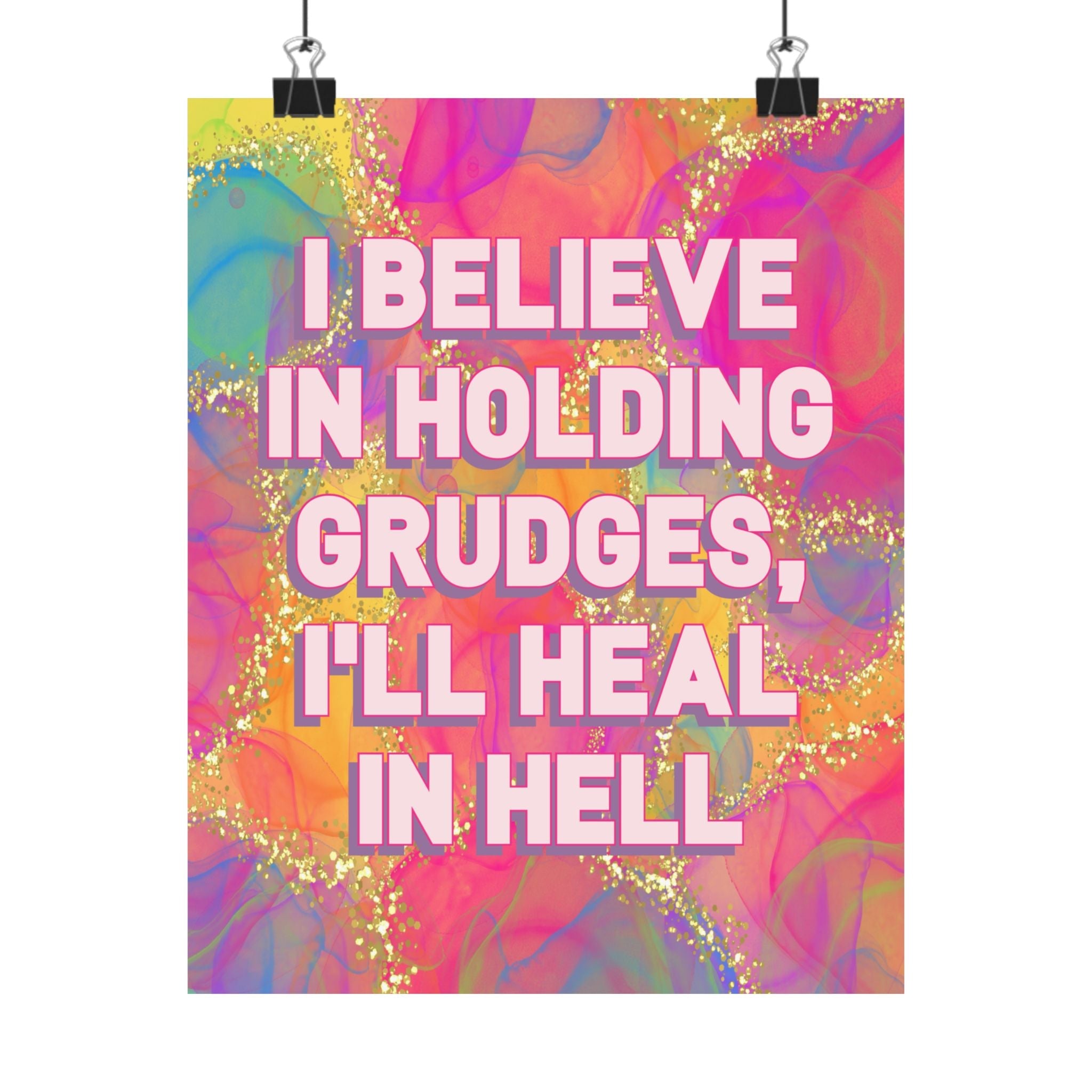 Bespattered Facade "Holding Grudges" Giclée Archival Matte Paper Prints
