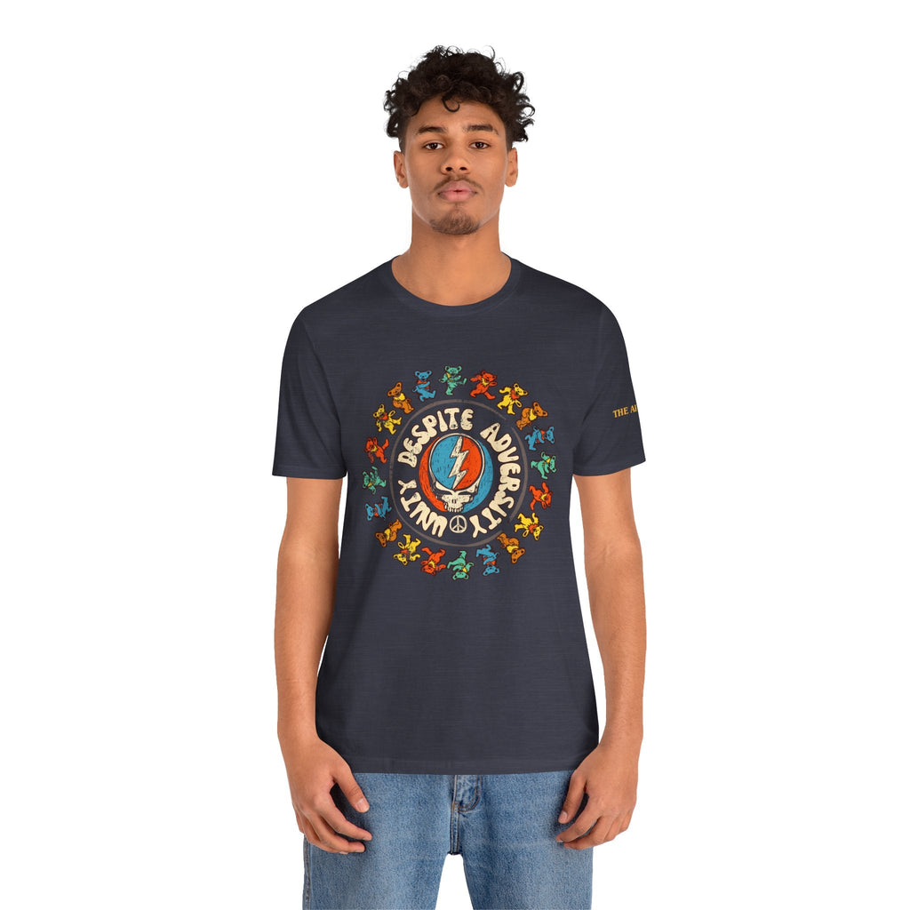 Unity Despite Adversity - Feeding America Fundraiser Tee - Unisex Jersey Short Sleeve Tee