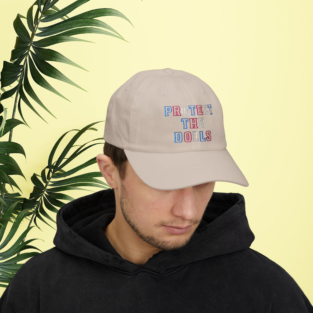 Bespattered Facade Protect the Dolls LGBTQ+ Pride Trans Support Embroidered Hat | 10 Colors