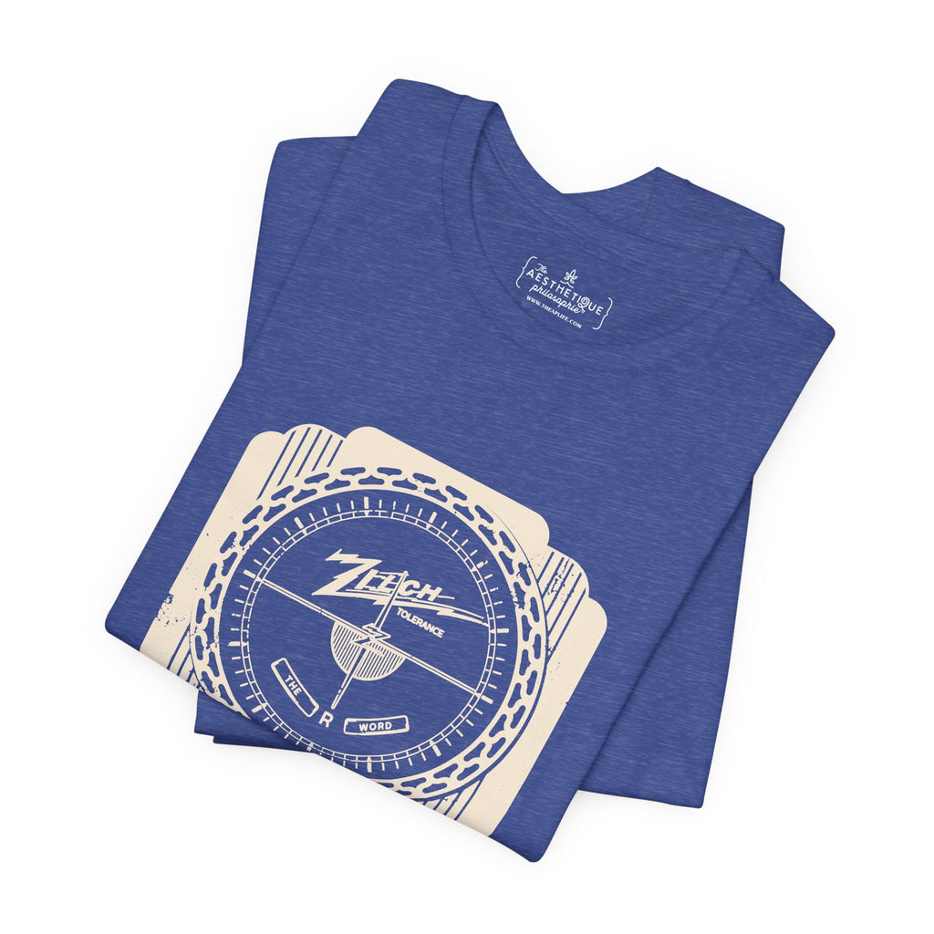 Zilch Tolerance for the R Word - Adult Unisex Jersey Short Sleeve Tee