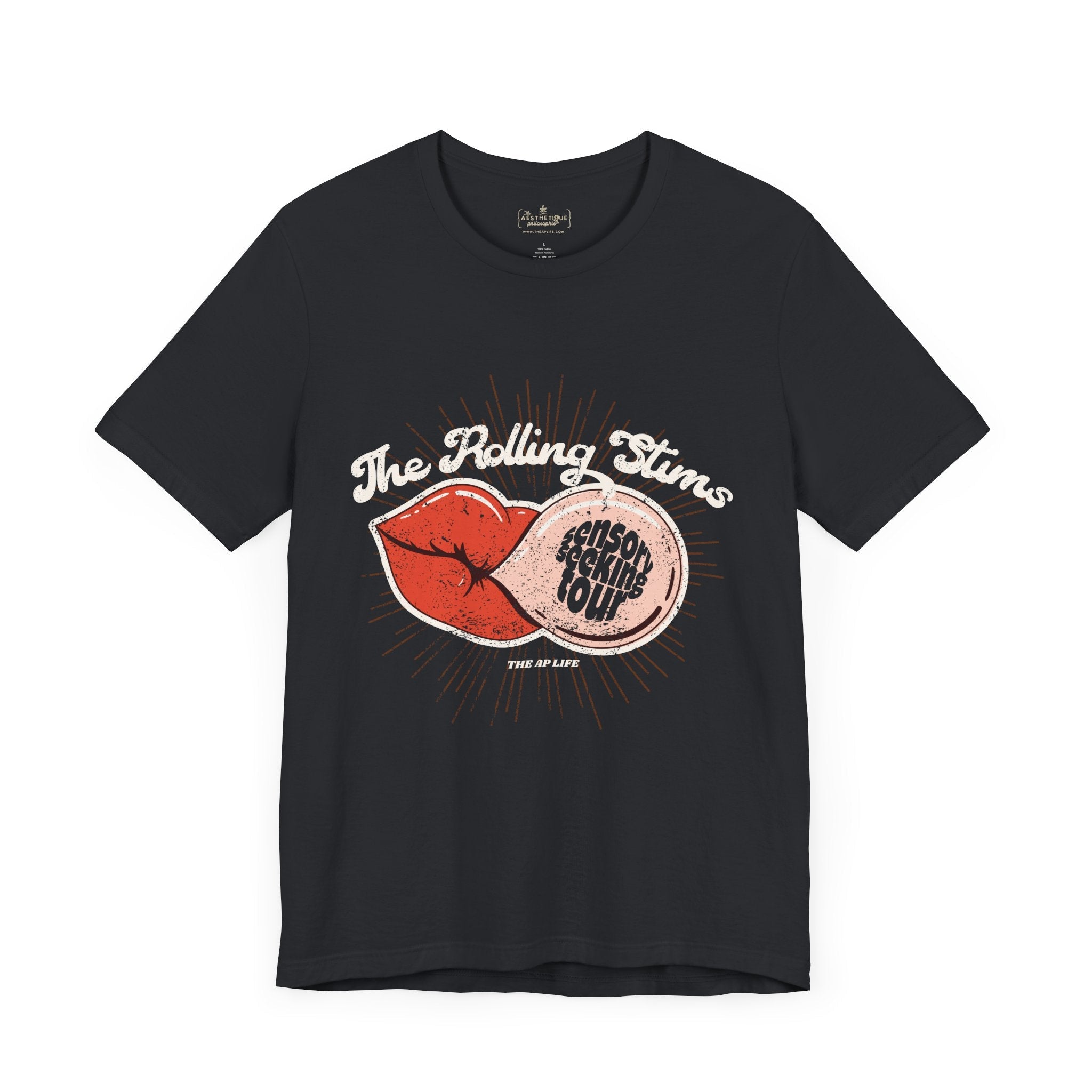 The Rolling Stims Sensory Seeking Tour - Adult Unisex Jersey Tee