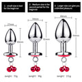 Metallic Bell Anal Plug for Adult Play (Unique Toy)